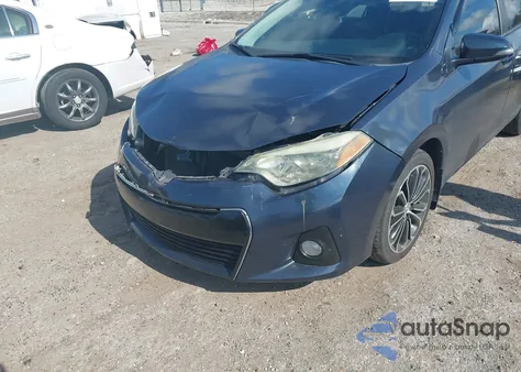 2014 Toyota Corolla S Plus из США, поврежденный, VIN 2T1BURHEXEC115364